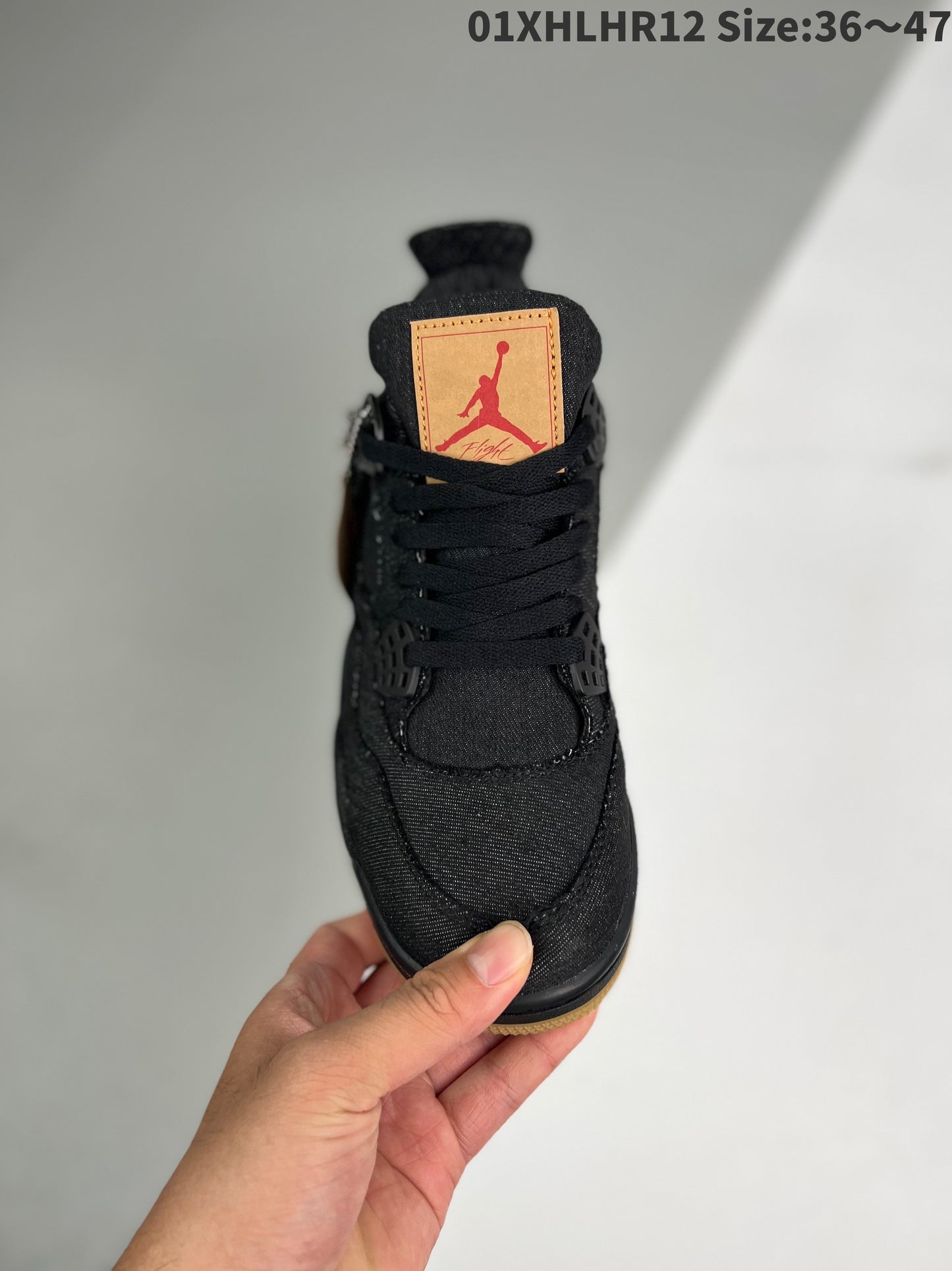 Nike Air Jordan 4 X Levis “Levis Black”