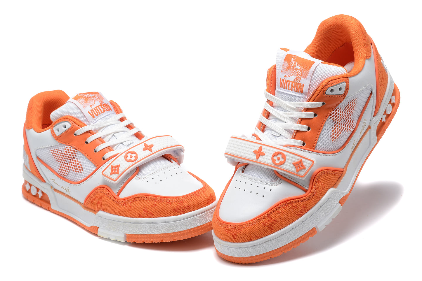 Louis Vuitton Trainer Sneaker 2 Orange