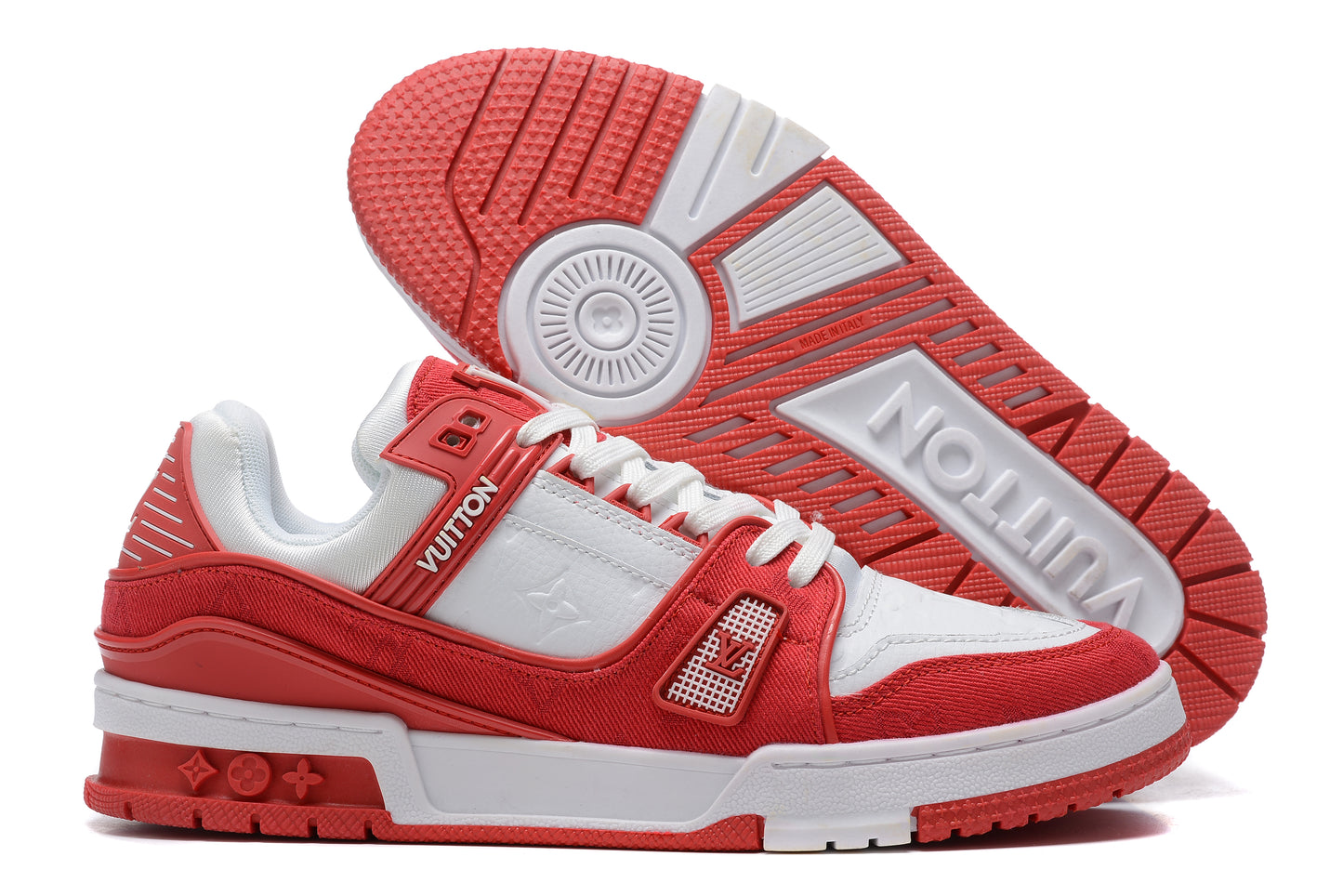 Louis Vuitton Trainer Sneaker Red