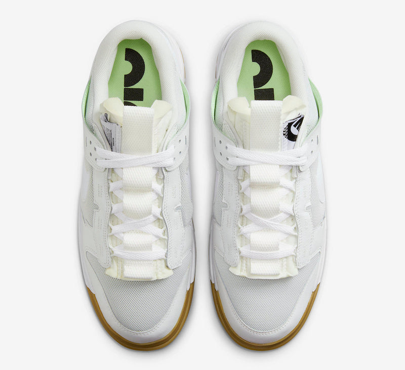 Nike dunk low Remastered white gum