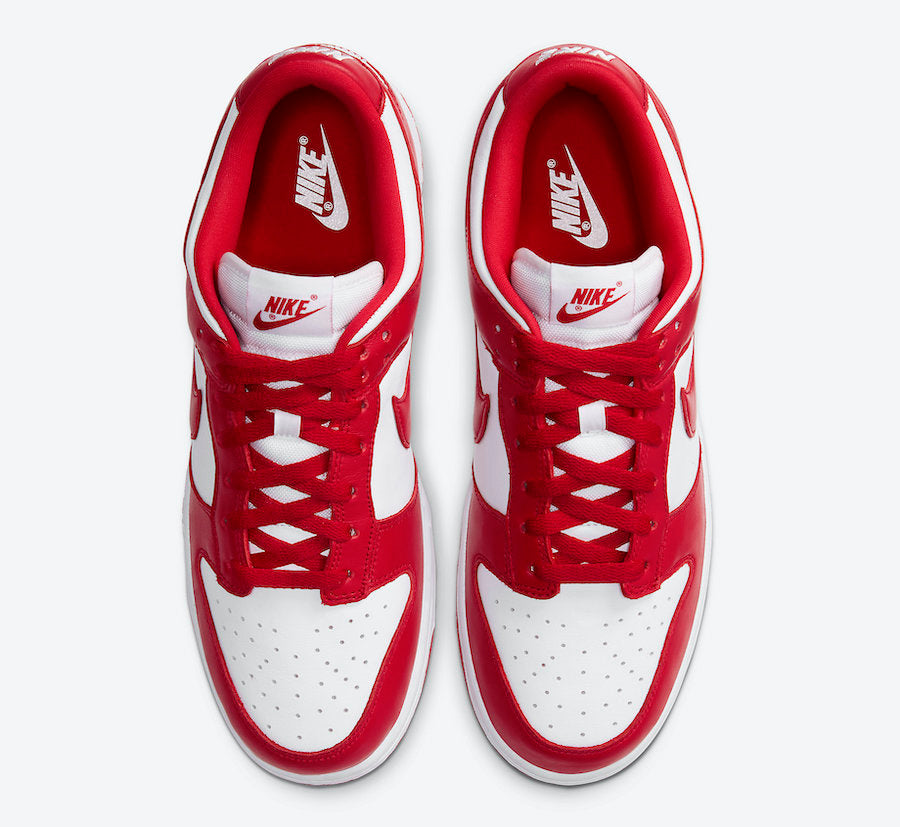 Nike dunk low university red