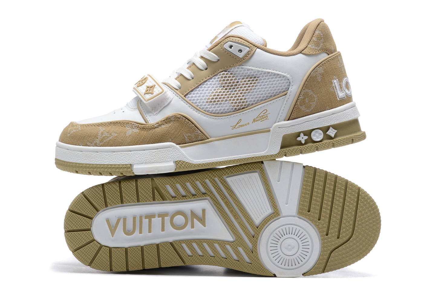 Louis Vuitton Trainer Sneaker 2 Beige