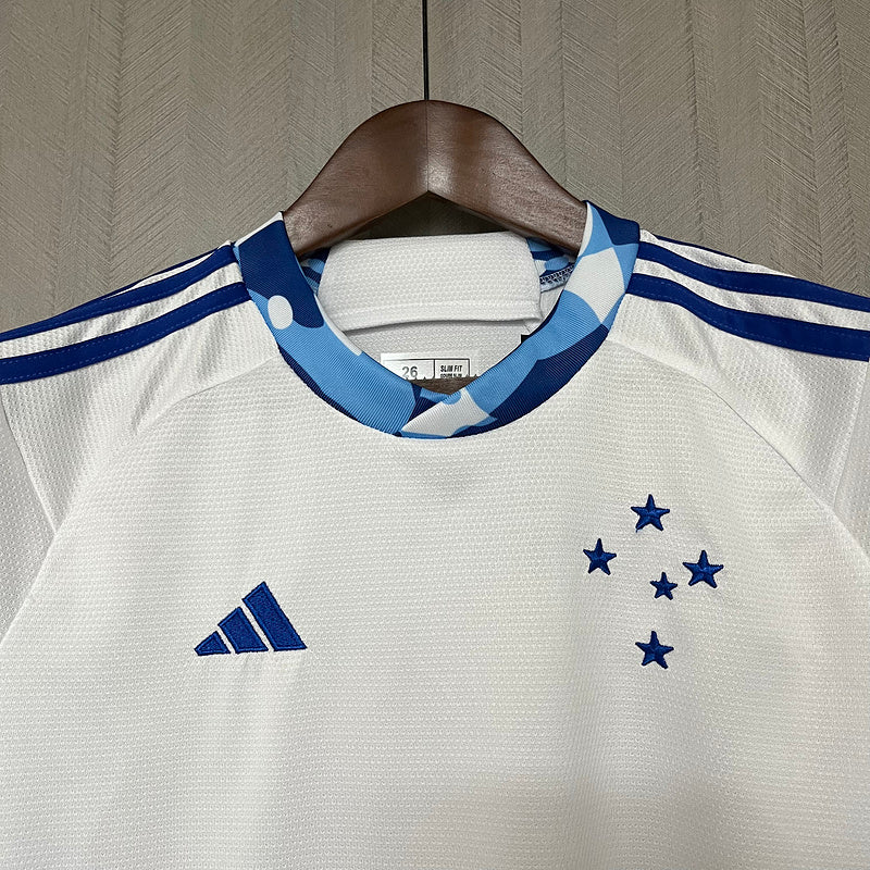 Conjunto cruzeiro away kids 24/25