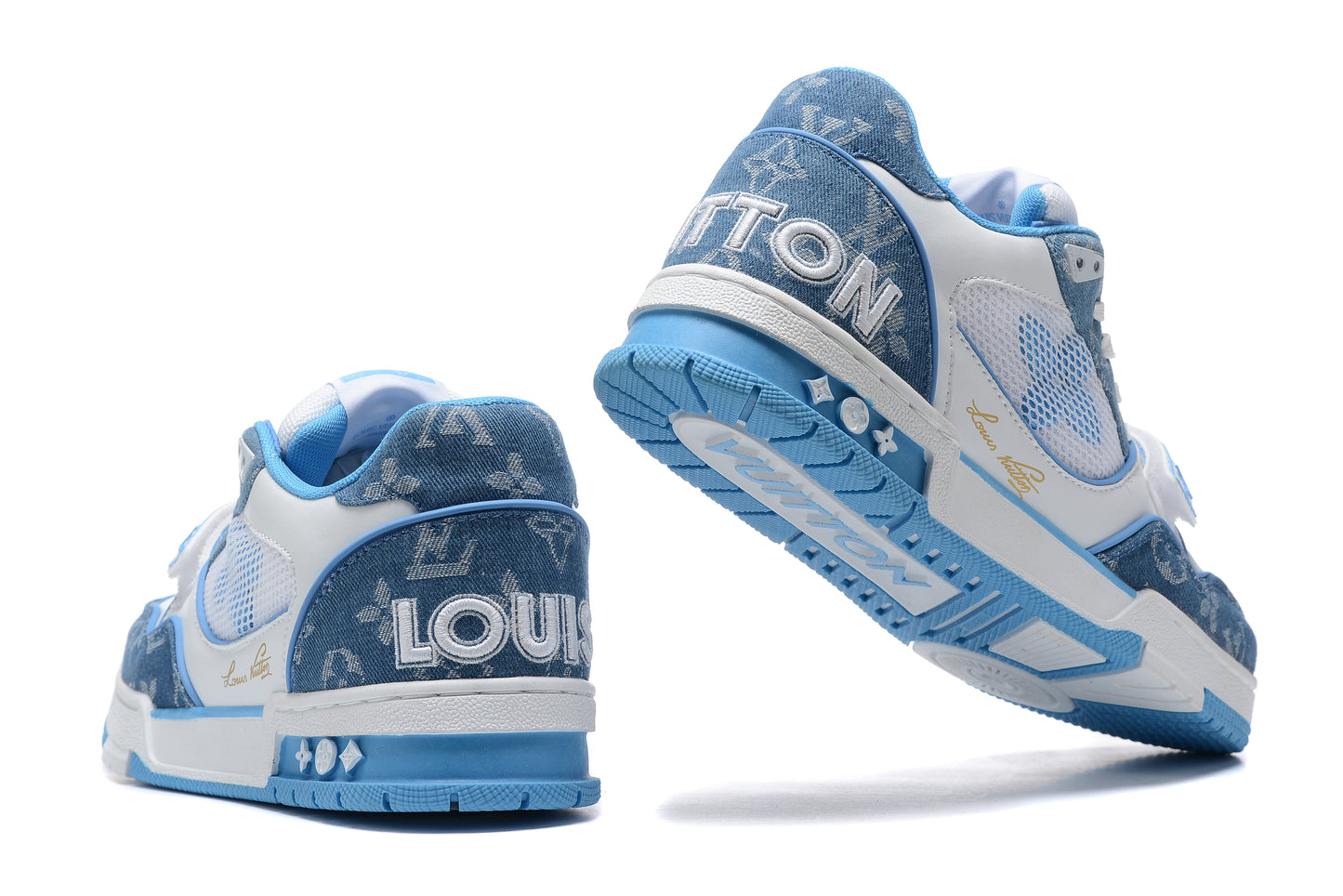 Louis Vuitton Trainer Sneaker 2 Baby Blue