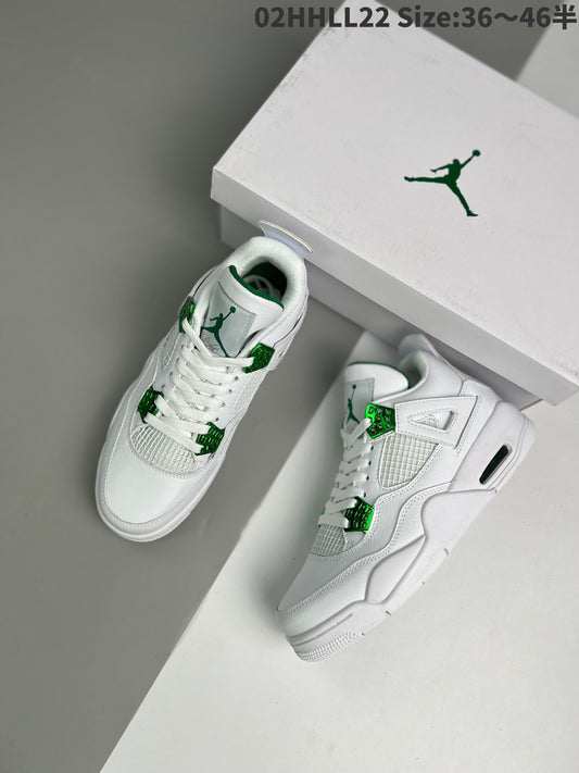 Nike Air Jordan 4 Retro "Green Chrome"