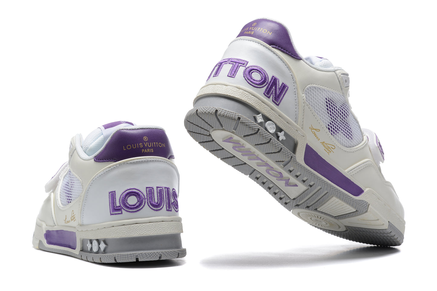 Louis Vuitton Trainer Sneaker 2 Less Purple