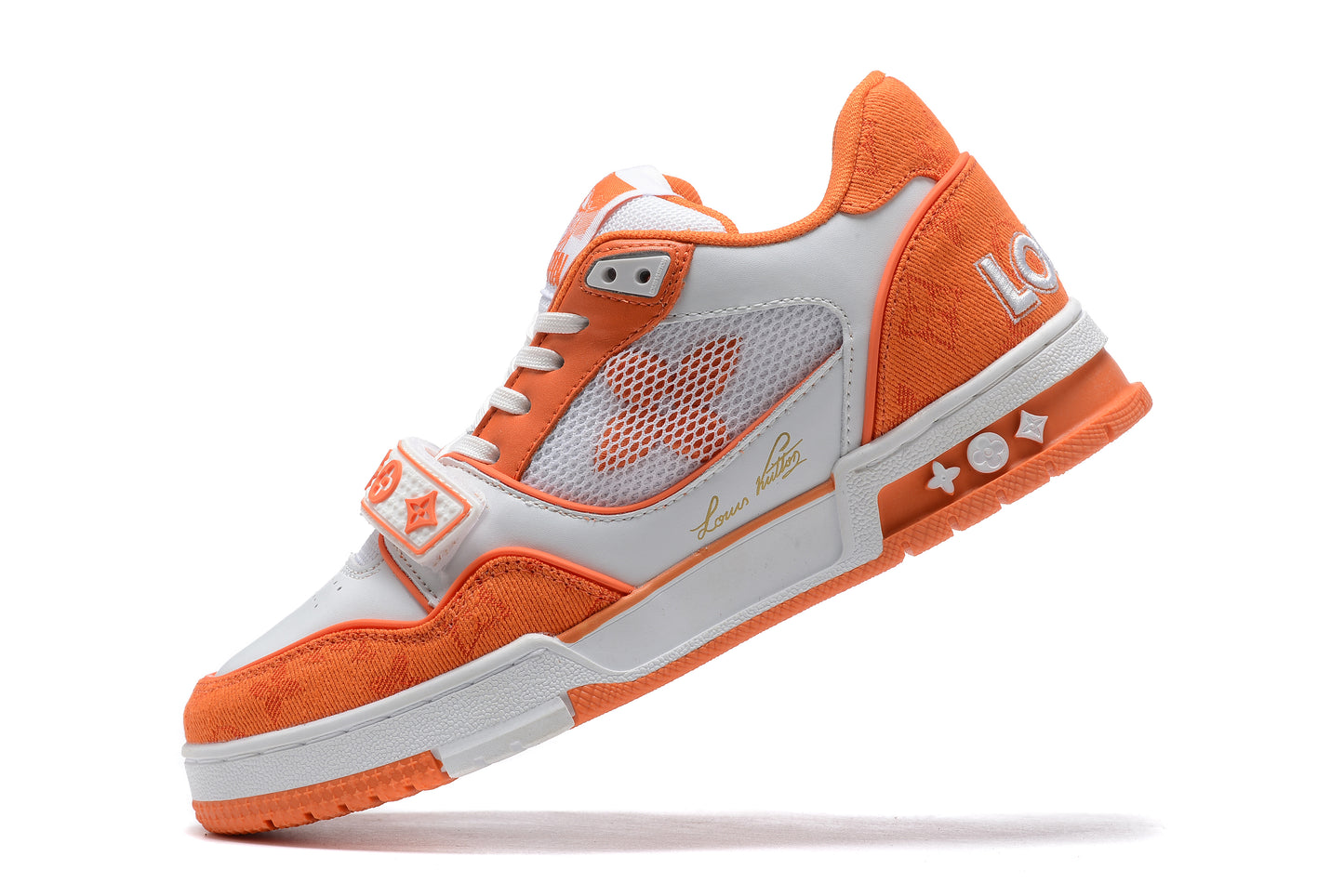 Louis Vuitton Trainer Sneaker 2 Orange