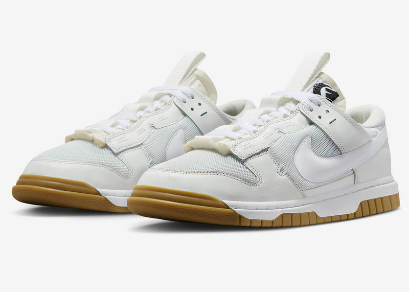 Nike dunk low Remastered white gum