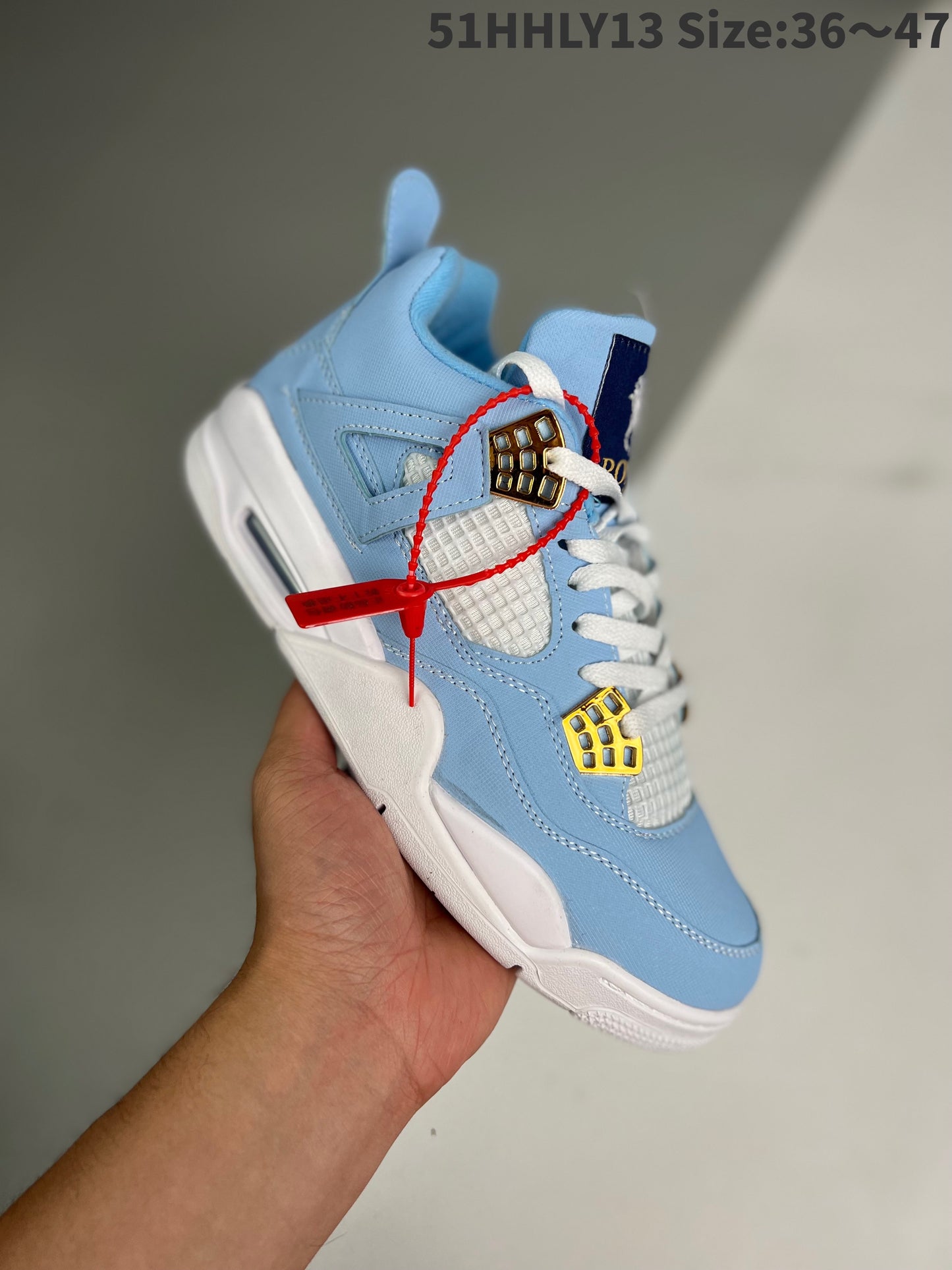 Nike Air Jordan 4 X Polo “Candy Blue”