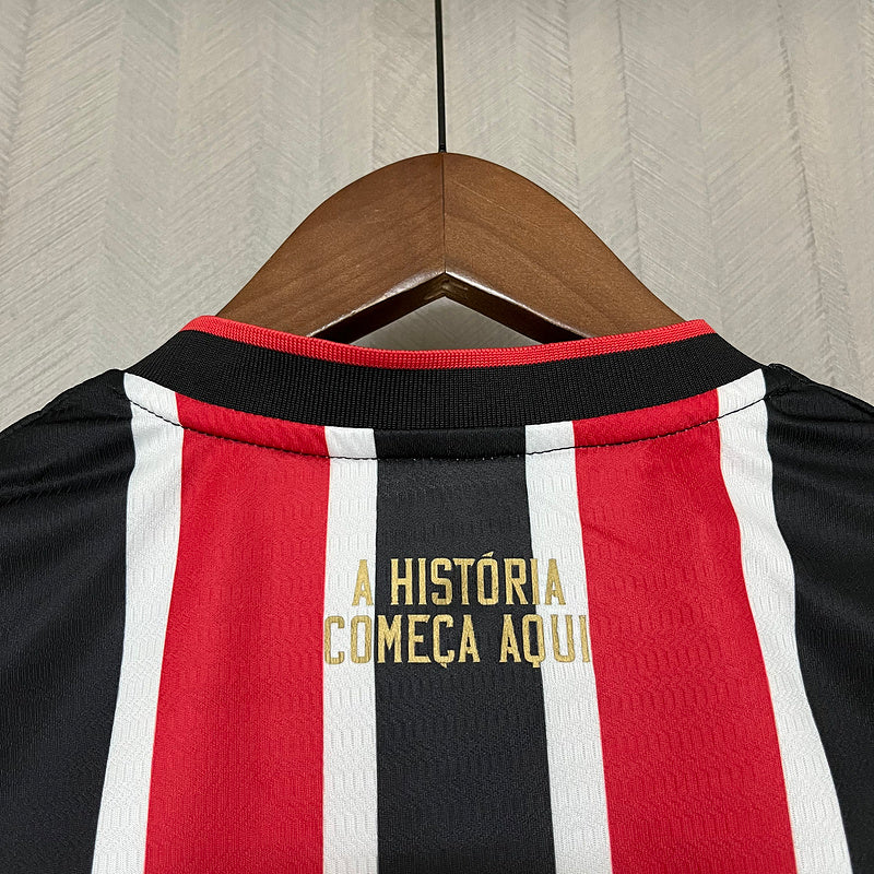 Conjunto sao paulo away kids 24/25