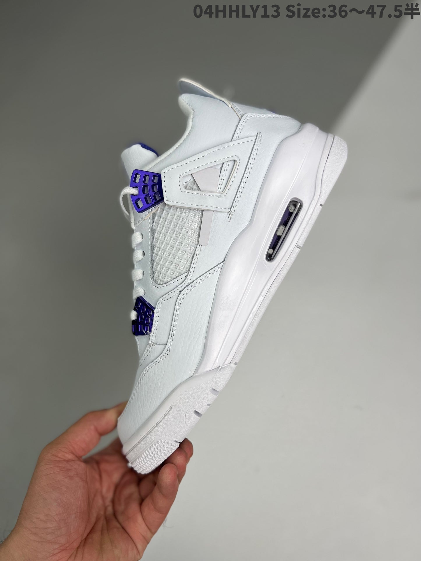 Nike Air Jordan 4 Retro "Purple Chrome"