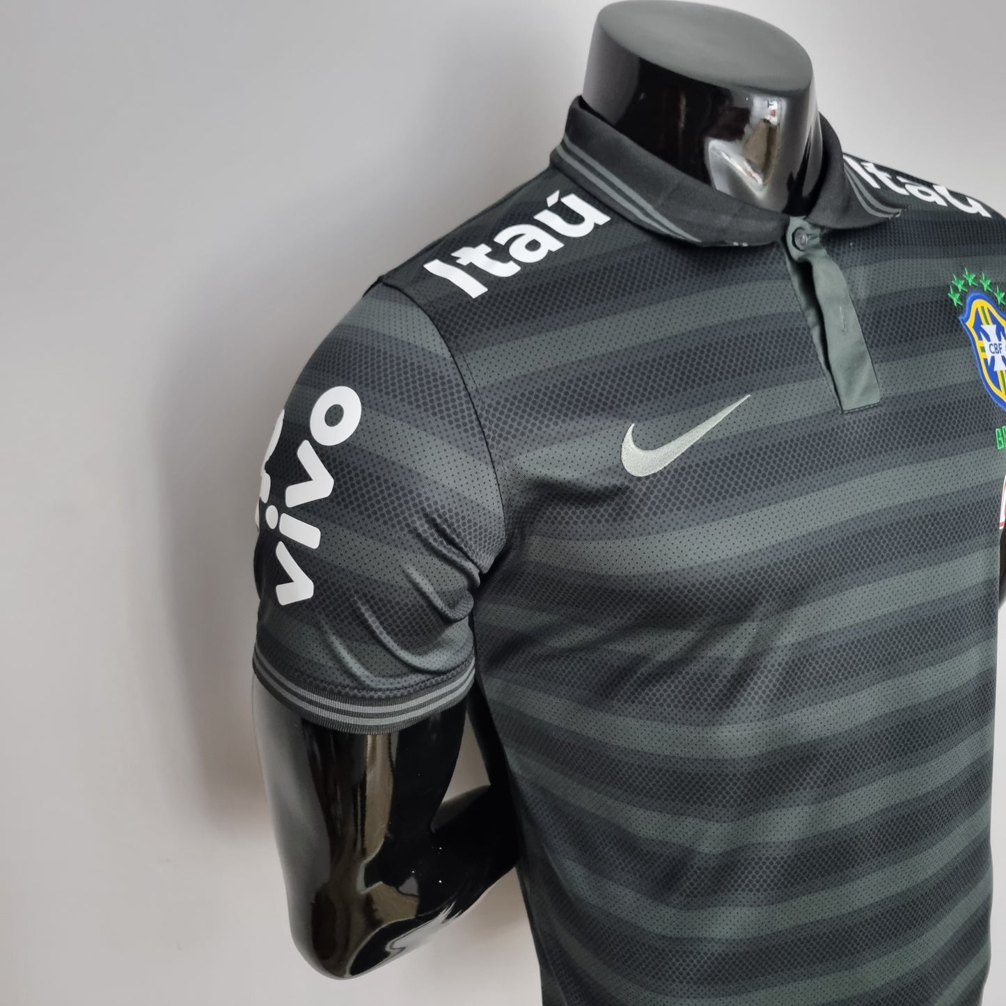 Brasil polo black stripe