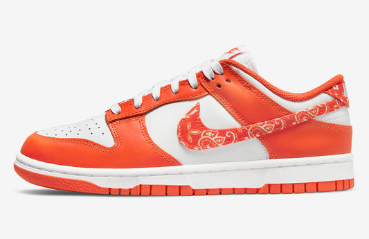 Nike dunk low Orange Paisley