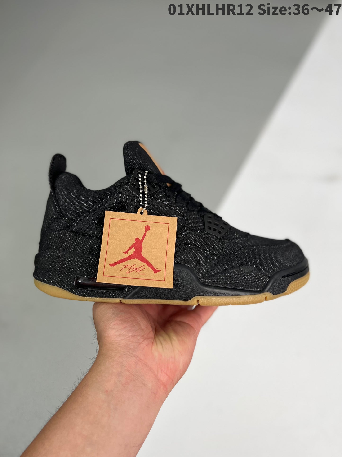 Nike Air Jordan 4 X Levis “Levis Black”