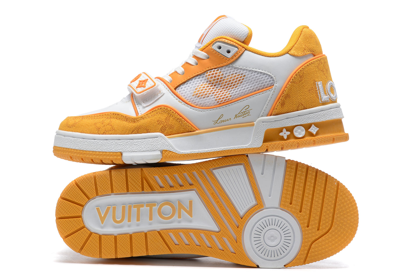 Louis Vuitton Trainer Sneaker 2 Yellow