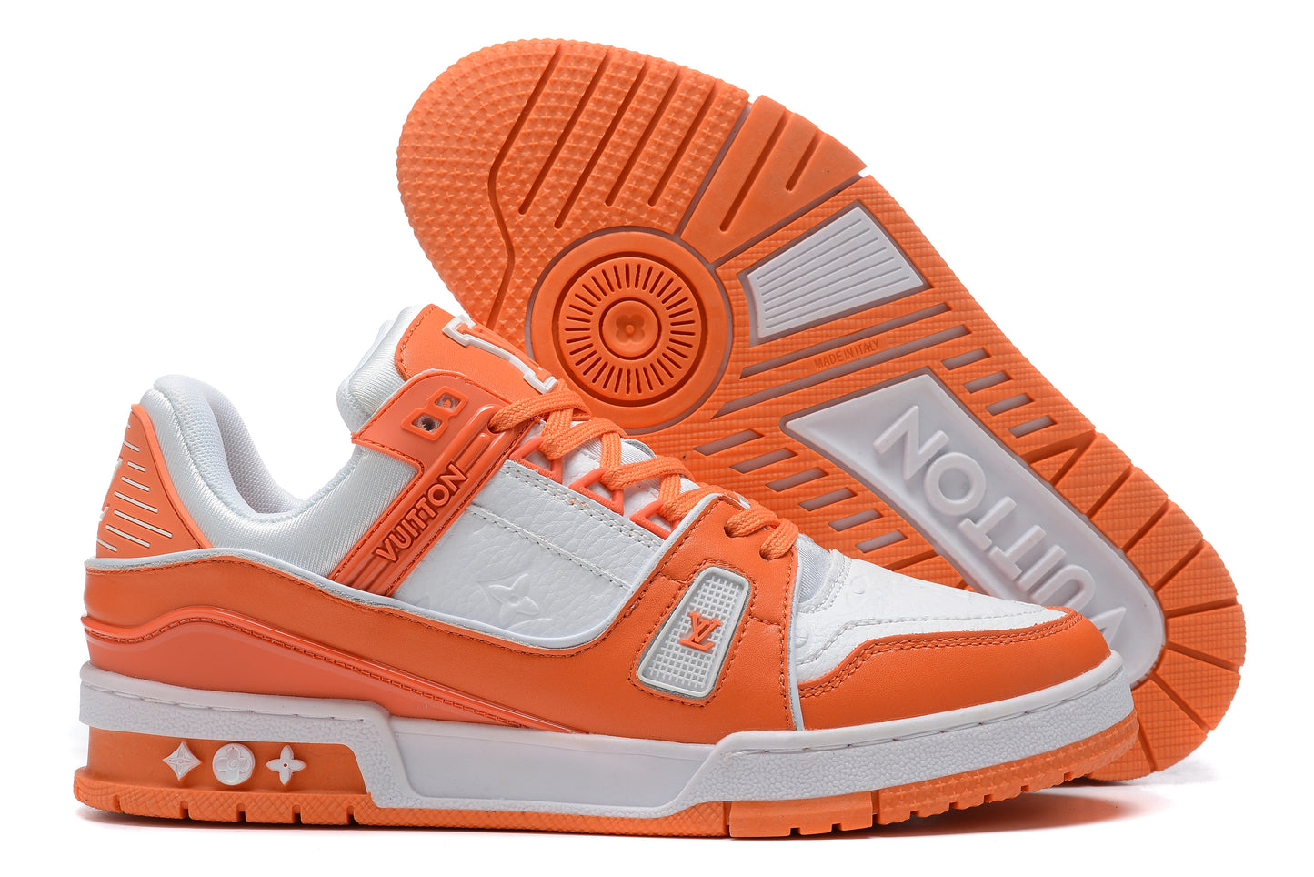 Louis Vuitton Trainer Sneaker Orange