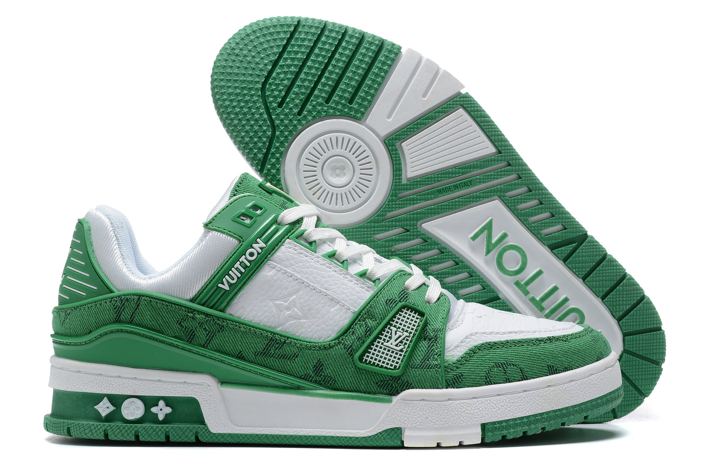 Louis Vuitton Trainer Sneaker Green