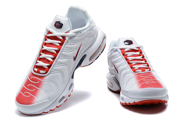 Nike air max plus TN white red fade