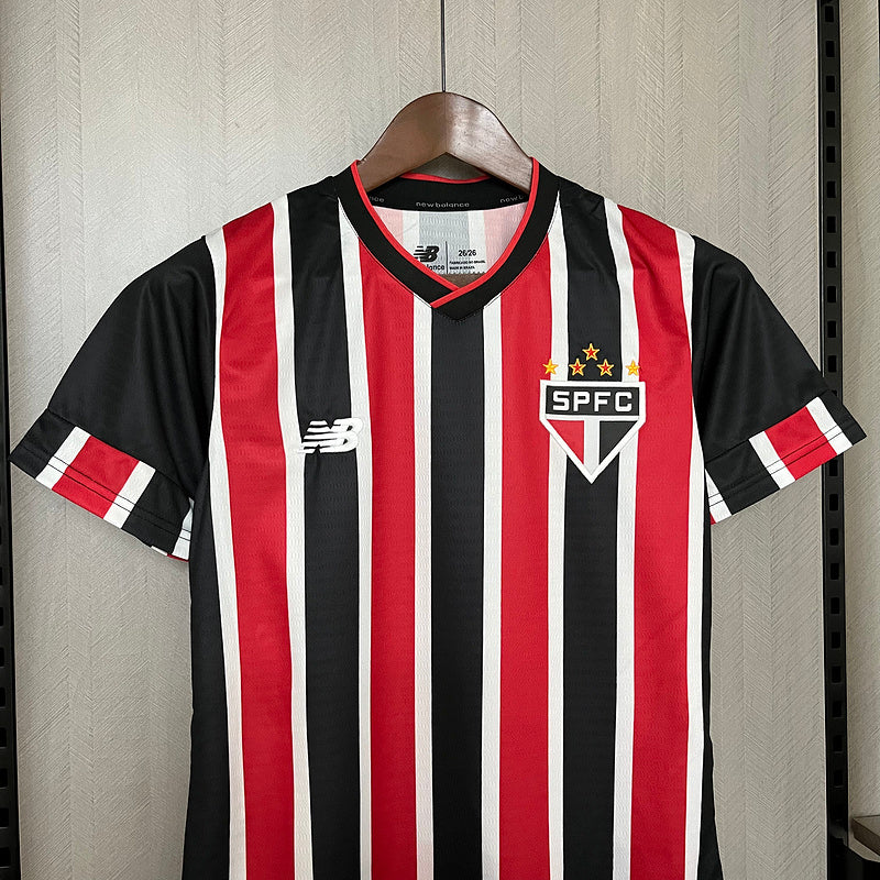 Conjunto sao paulo away kids 24/25