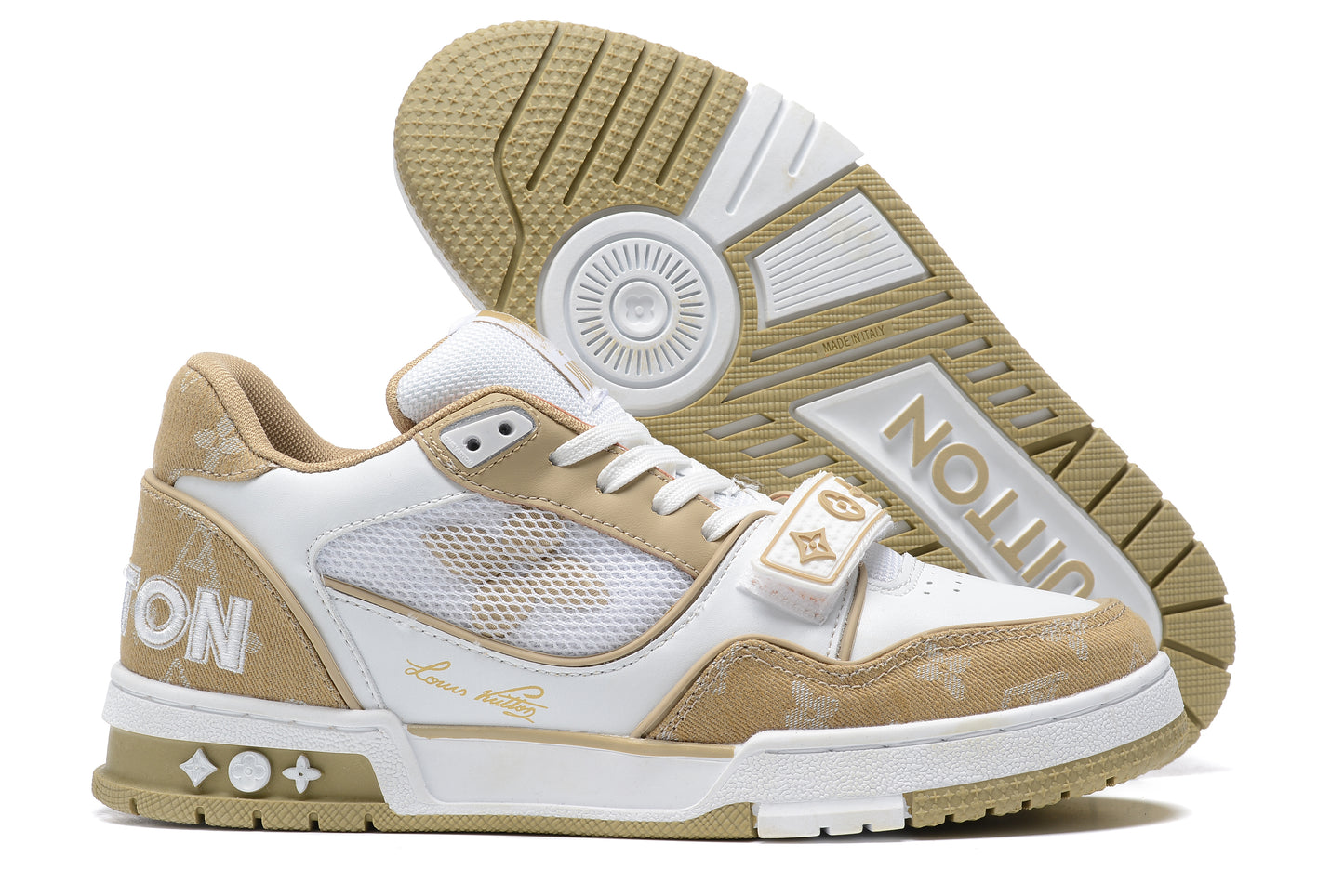 Louis Vuitton Trainer Sneaker 2 Beige