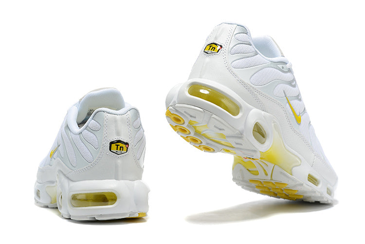 Nike air max plus TN white yellow