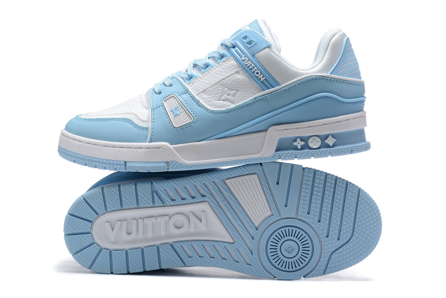 Louis Vuitton Trainer Sneaker Baby Blue