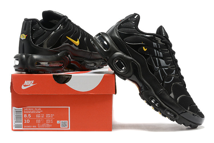 Nike air max plus TN black yellow