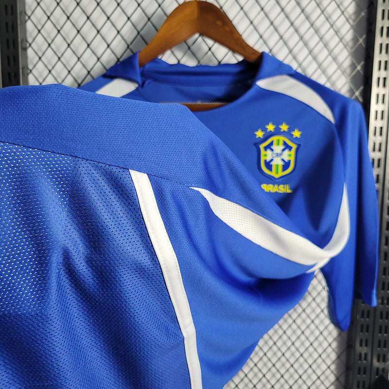 Retro brasil away blue 2002