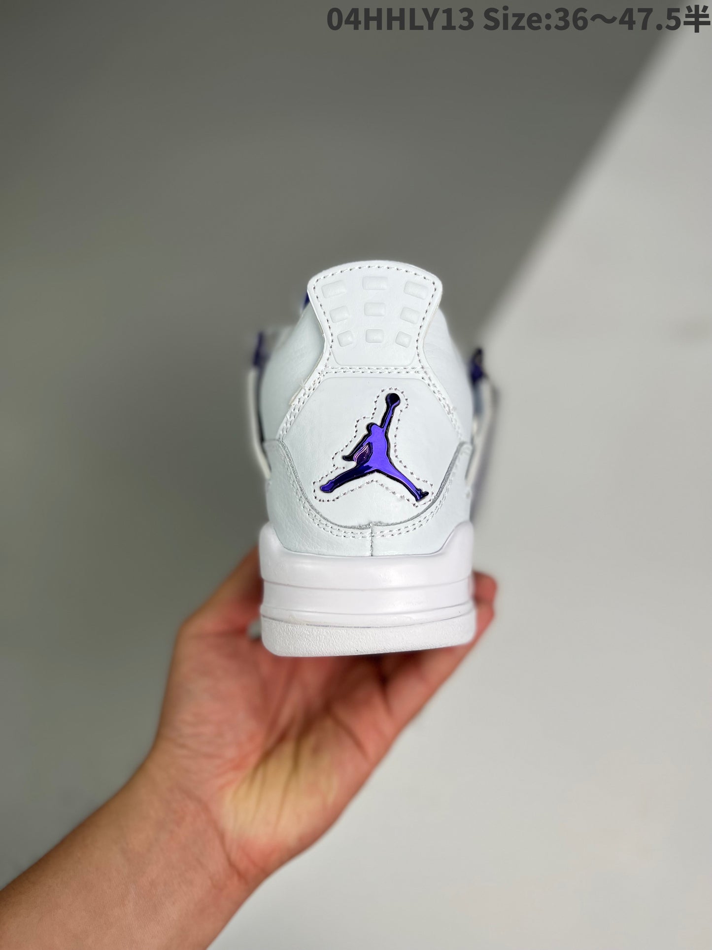 Nike Air Jordan 4 Retro "Purple Chrome"