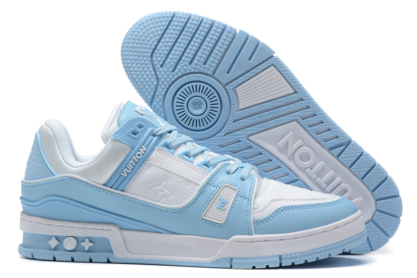 Louis Vuitton Trainer Sneaker Baby Blue