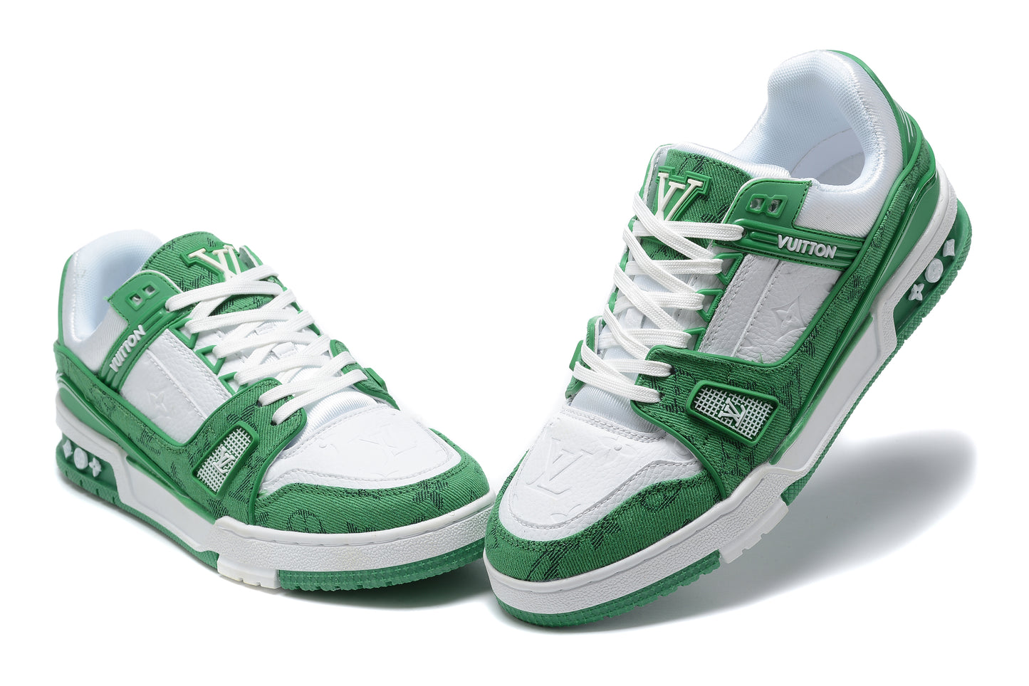 Louis Vuitton Trainer Sneaker Green