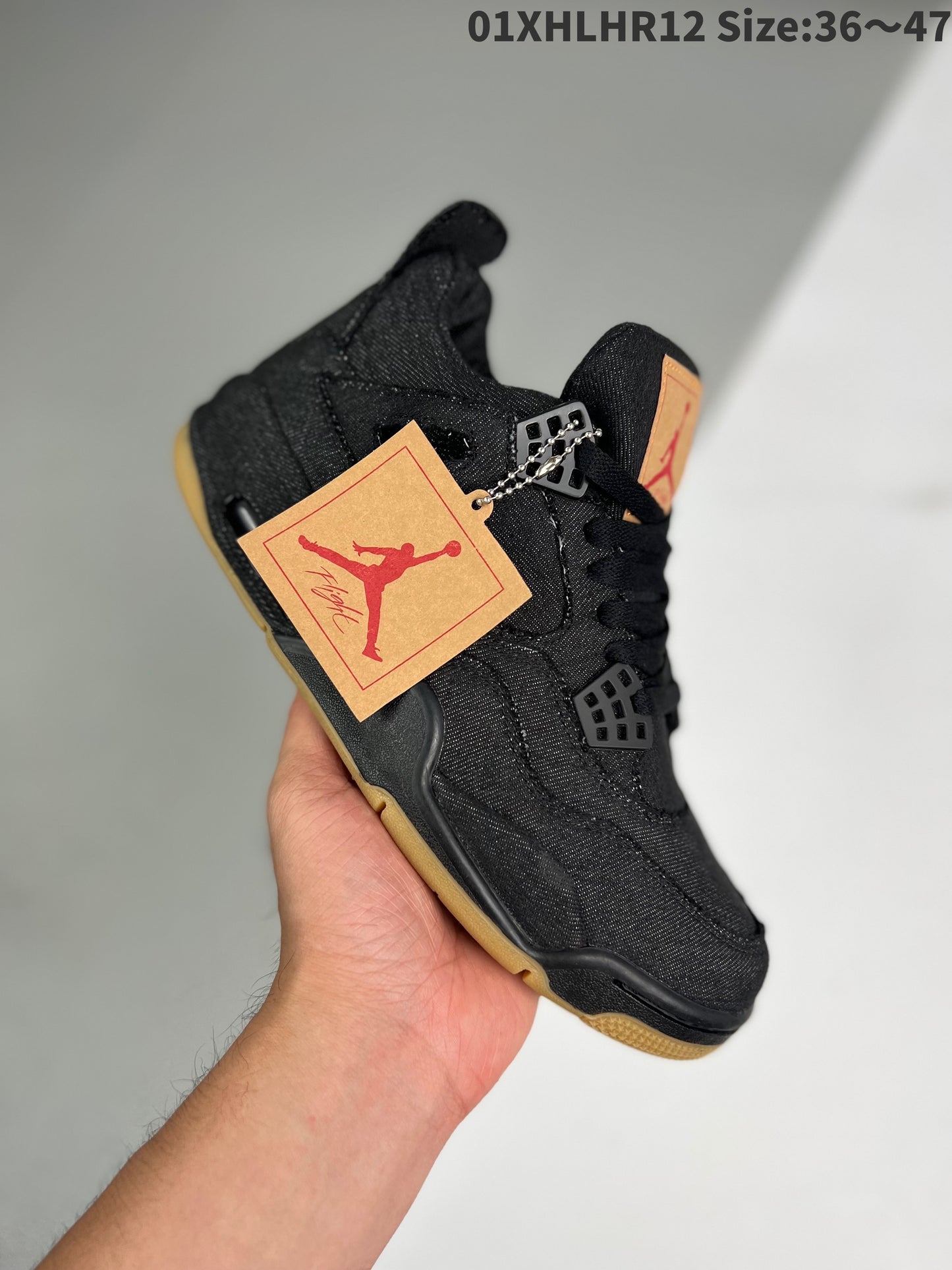 Nike Air Jordan 4 X Levis “Levis Black”