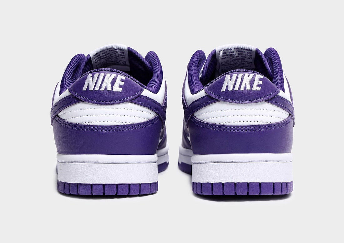 Nike dunk low Court purple