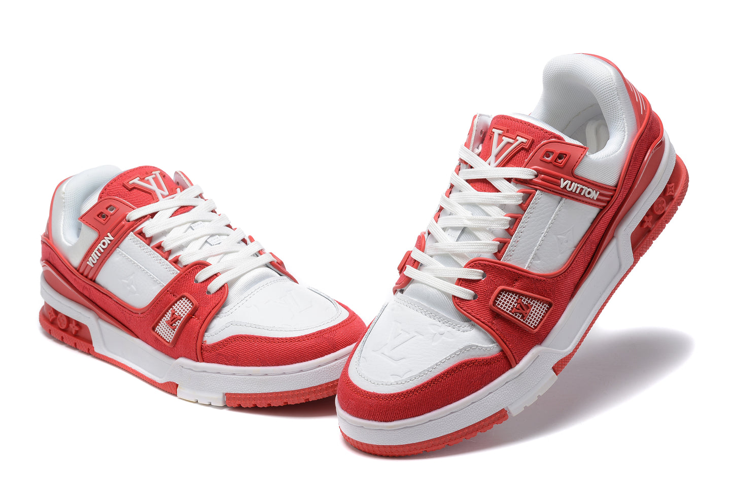 Louis Vuitton Trainer Sneaker Red