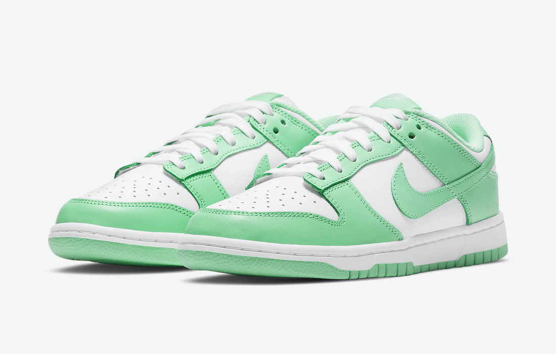 Nike dunk low Green Glow