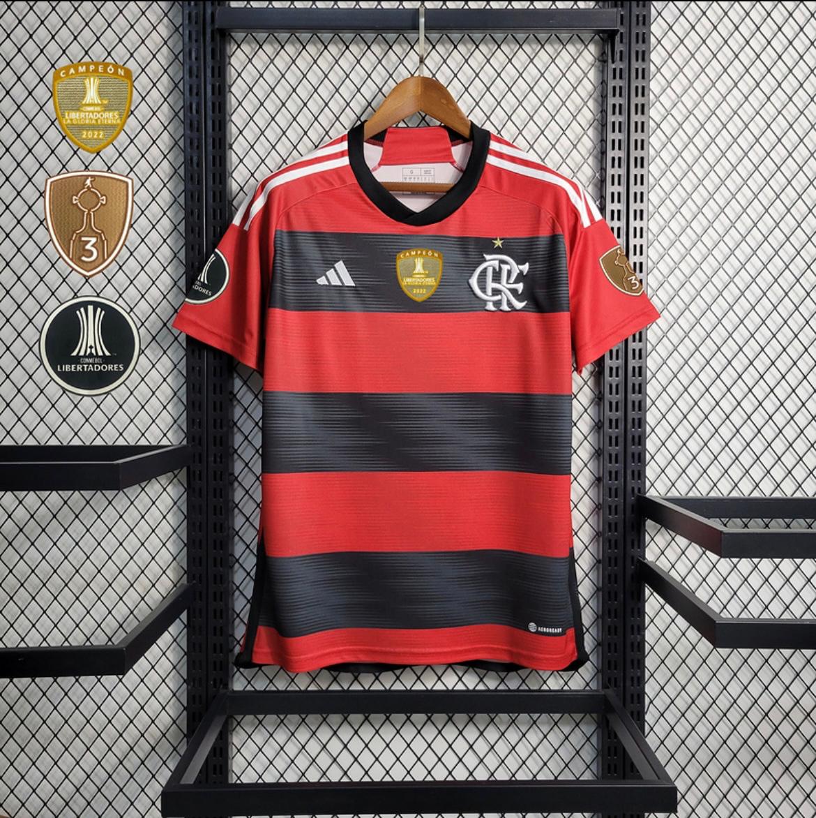 Flamengo vermelha (todos patrocinios)