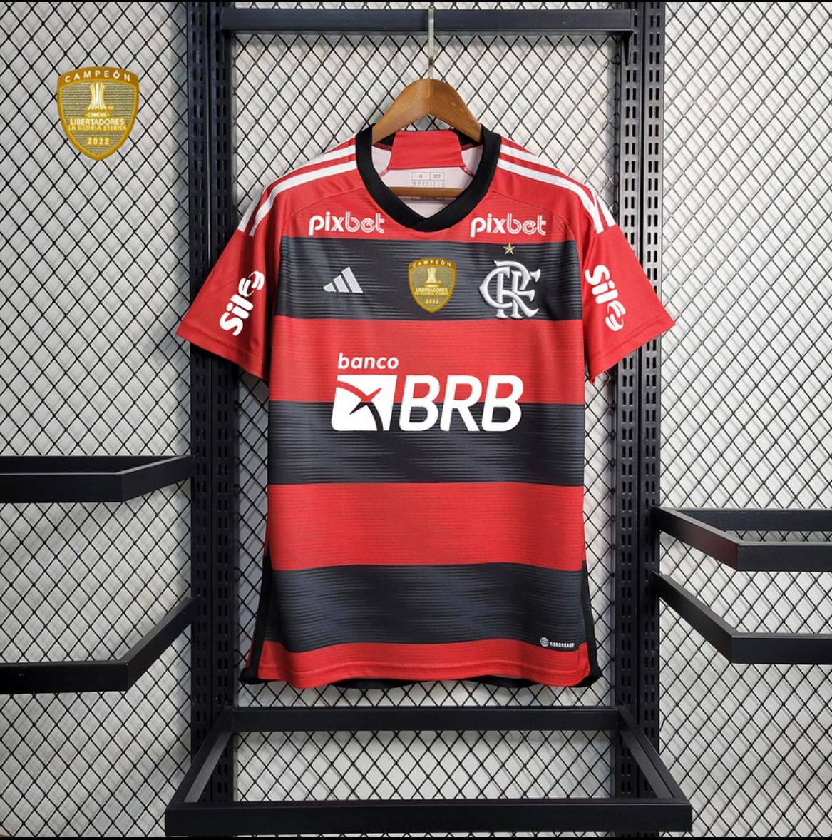 Flamengo vermelha (todos patrocinios)