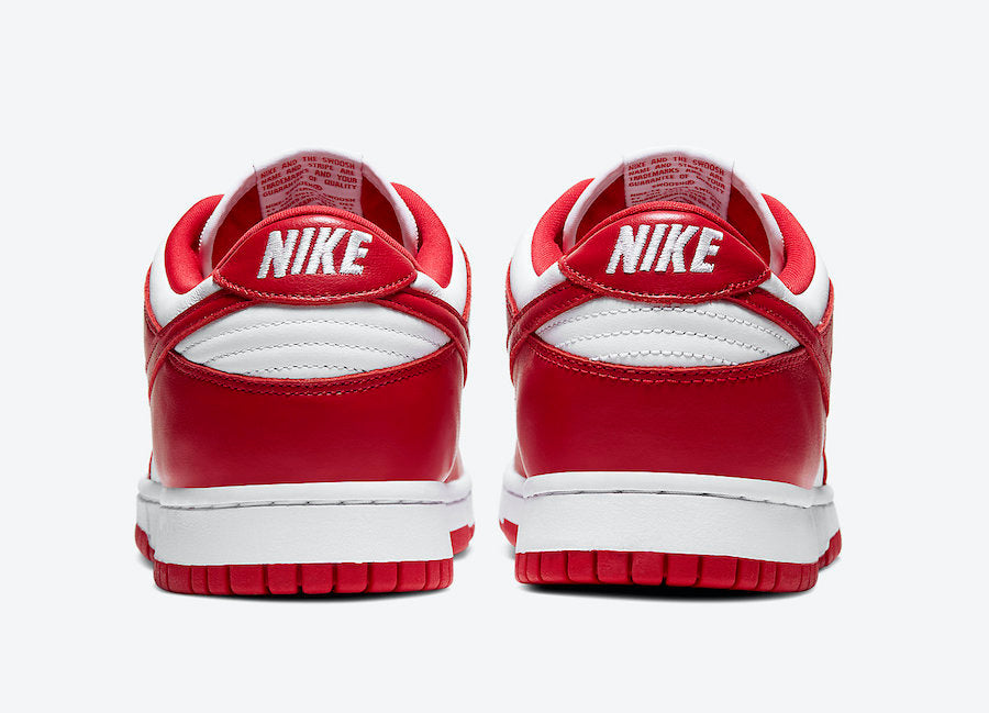 Nike dunk low university red