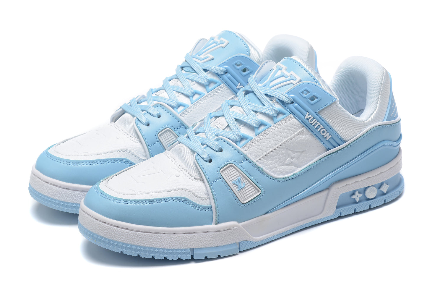 Louis Vuitton Trainer Sneaker Baby Blue