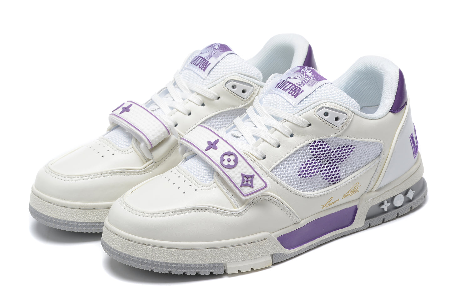 Louis Vuitton Trainer Sneaker 2 Less Purple