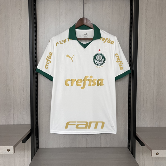 Palmeiras away 24/25 + todos patrocinadores