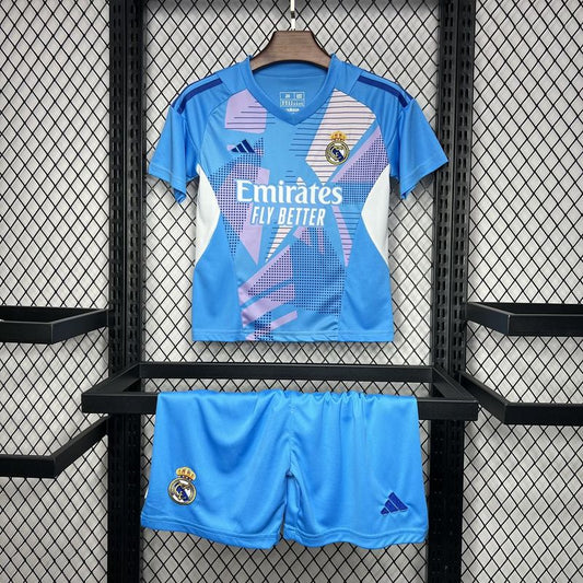 Conjunto real madrid goleiro KIDS 24/25