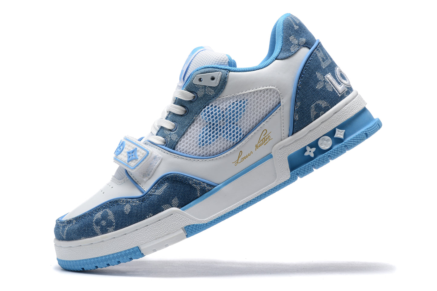 Louis Vuitton Trainer Sneaker 2 Baby Blue