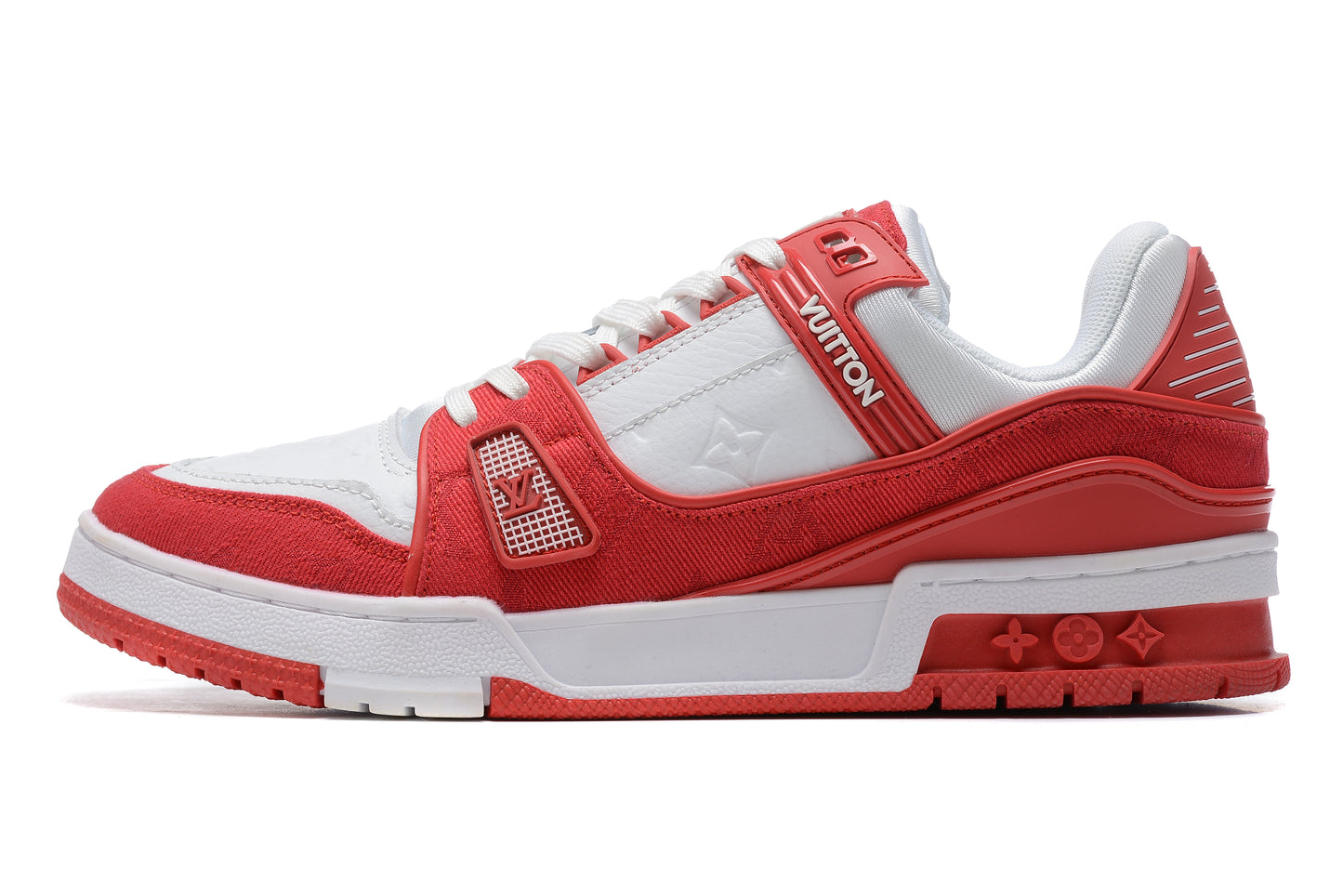 Louis Vuitton Trainer Sneaker Red