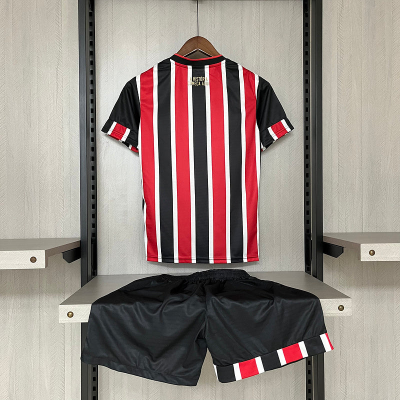 Conjunto sao paulo away kids 24/25