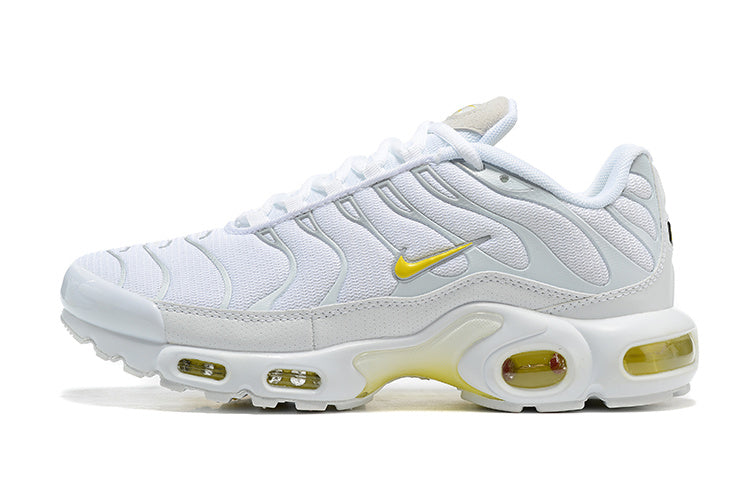 Nike air max plus TN white yellow