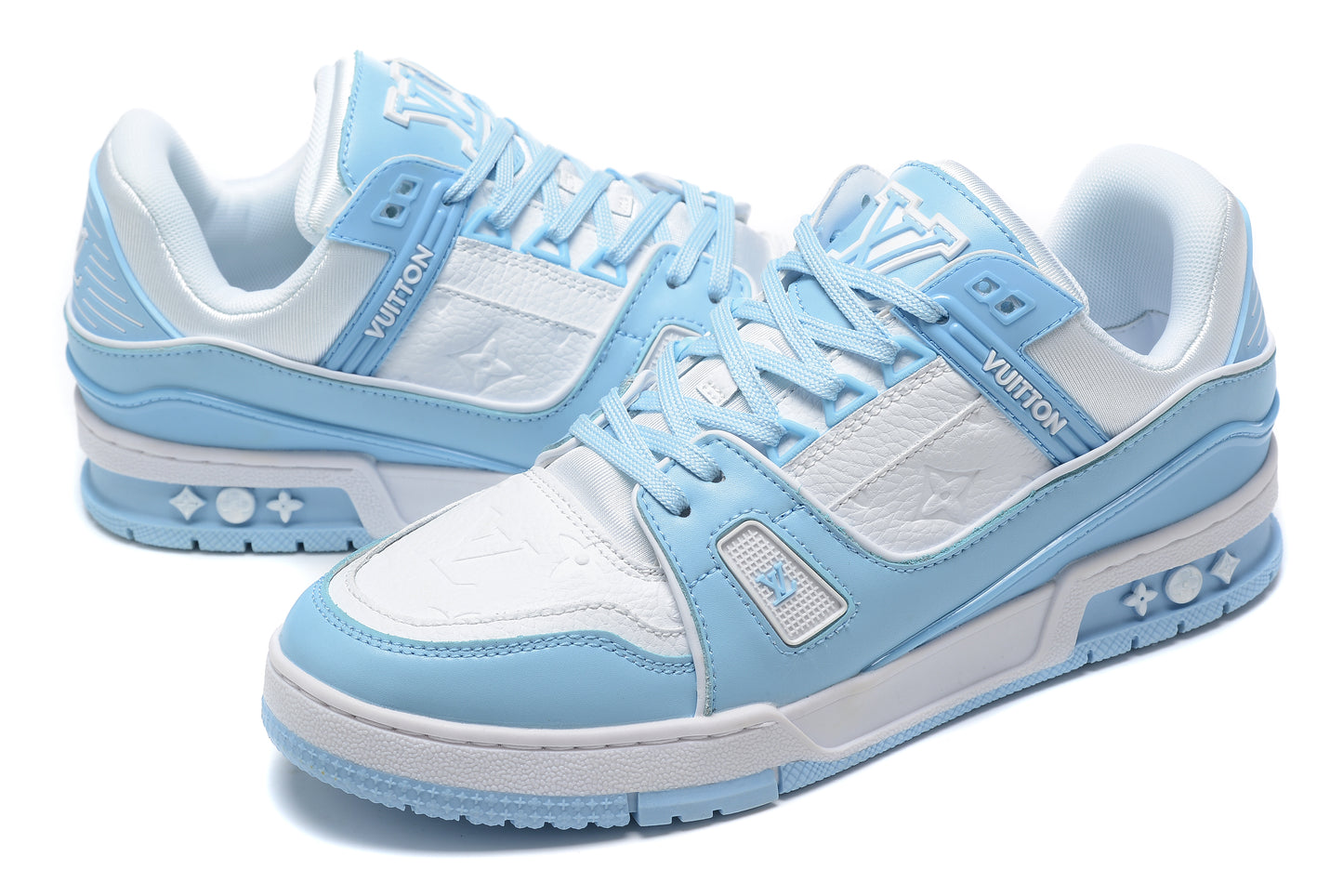 Louis Vuitton Trainer Sneaker Baby Blue