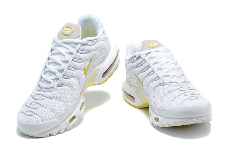 Nike air max plus TN white yellow