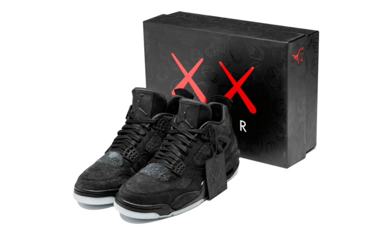 Nike Air jordan 4 X KAWS BLACK