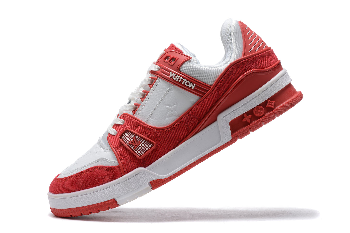 Louis Vuitton Trainer Sneaker Red